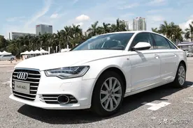 花17万买辆开了近20万公里的白色奥迪A6L，值吗？图片