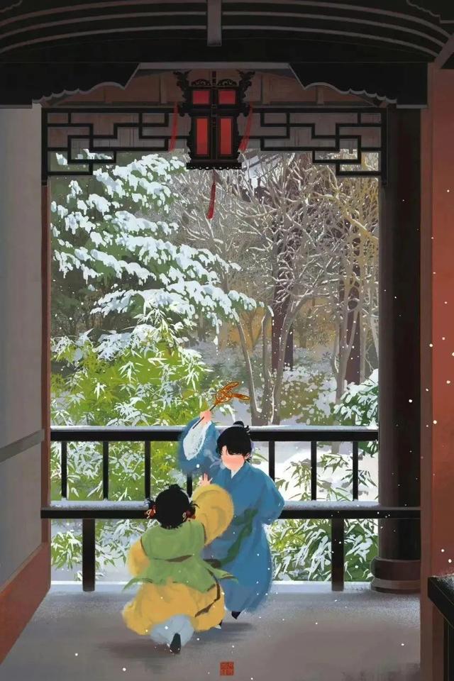 31岁美女插画师，画千幅“无脸”《聊斋》插画，曾被肯德基抄袭