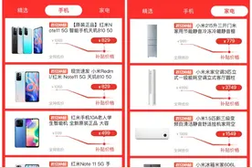 小米系列产品补贴力度超过20%，拼多多百亿补贴“数码家电消费季”继续击穿全网低价图片