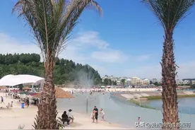 花30元去绵阳的“马尔代夫”，体验海边椰风+白沙滩+戏水+抓鱼图片