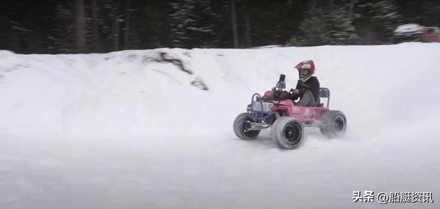 世界上最小的喷射艇，只有6英尺长