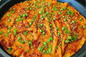 酱香饼不用出去买，照着这些步骤学，酥软多层，新手也能学会图片