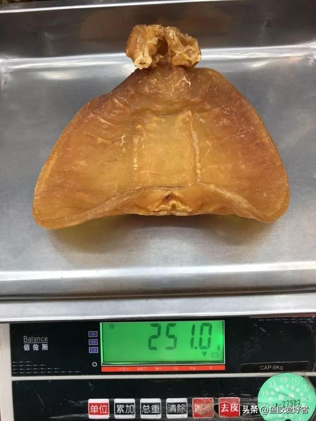 鱼胶价钱按克算的吗 2025年鱼胶一克多少钱