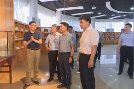人民日报社山东分社社长徐锦庚一行来棣调研图片