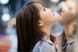 高清无水印全屏壁纸之侧脸也是美美哒图片