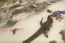 《方舟生存进化》的重要道具，打BOSS必备精英霸王龙牙齿图片