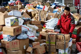 快递外卖加速度，民生保障不停步图片