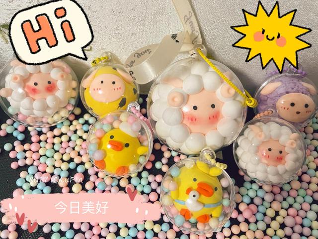 我的粘土手作日记——不知不觉零星捏土作品