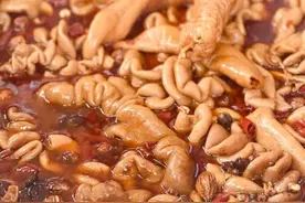 卤肥肠做法和配方，操作详细，学会开店摆摊图片