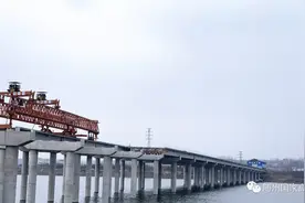 随州“南外环”投资7.96亿·其中“府河大桥”马上合拢！图片