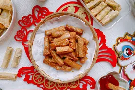 年夜饭之江浙名菜干炸响铃，声声“带响”口口酥脆，祝您心想事成图片