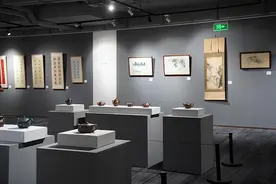 “海派文人紫砂书画展”在豫园华宝楼启幕图片