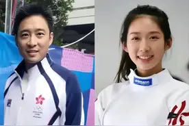 40岁霍启山被撮合和奥运冠军，女方是小10岁博士，撞脸朱玲玲图片