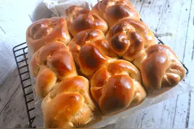 70、80后还记得老面包味道吗？做法不难暄软好吃，还是记忆中那味图片