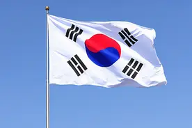 韩国国旗，为什么那么像中国八卦？本想用黄龙旗，清：藩属国不配图片