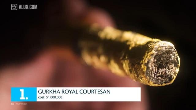 世界上最贵的前十名雪茄排名，最贵100万美元一根。