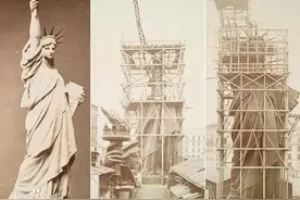 你所不知道的美国自由女神像历史图片