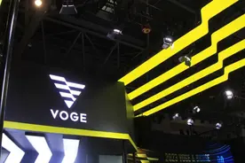 重磅新车发布 VOGE无极实力亮相2022中国国际摩博会图片