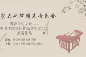 用音乐讲文化——中国传统音乐作品赏析之二：独奏作品图片