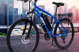 吉普电动自行车测评：高碳钢车架，配27档变速器，续航160公里图片