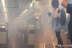 日本阪神电车爆炸！乘客目睹火花冒出图片