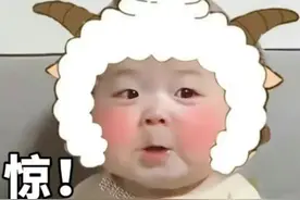萌娃吃惊表情包图片