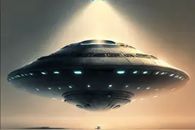 最新UFO：美国无人机拍到惊天UFO！ 银色半透明，速度惊人.图片