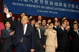 1997年中国入世谈判，龙永图：谈判双方不像以往剑拔弩张图片