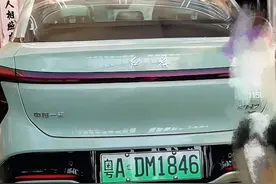 全红婵新车上牌成功，竟不是湛江车牌，车牌号曝光，引发全网热议图片