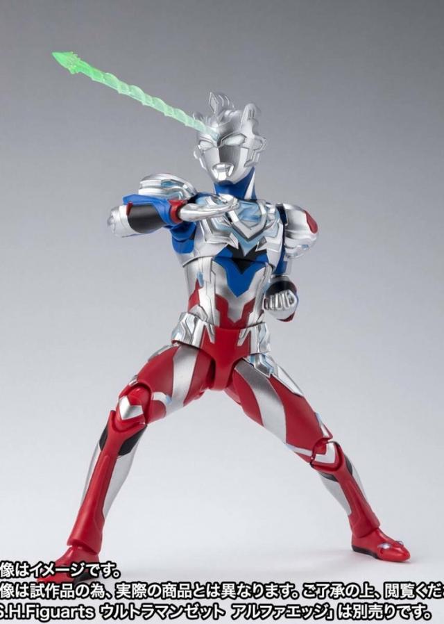 模玩资讯：万代 S.H.Figuarts 泽塔奥特曼 贝塔冲击形态