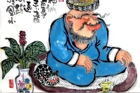 要无烦恼要无愁，本份随缘莫强求 有钱买得三分醉，尘世纷争一笔勾图片
