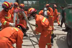 工人井下昏迷，银川消防五分钟快速处置，助其脱险！图片