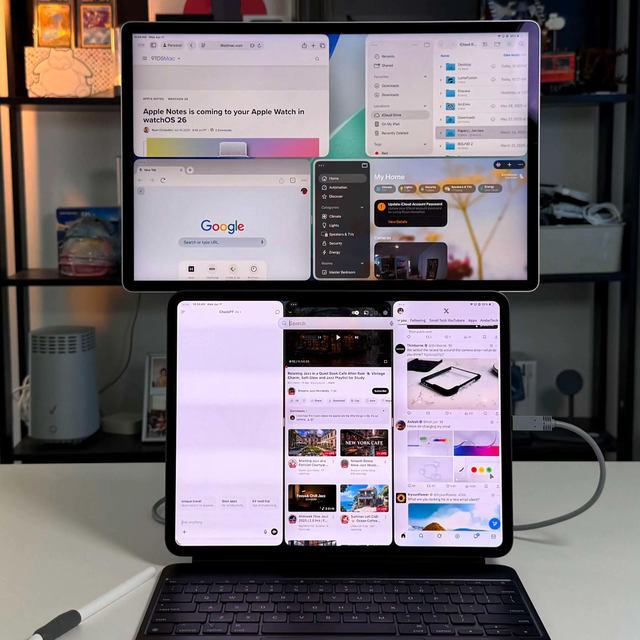 8.3英寸iPad mini实测iPadOS 26，可运行8个应用窗口