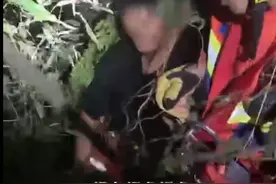 湖北宜昌 一男子为捡掉落无人机迷路深山，消防徒步搜救图片