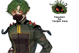 《植物大战僵尸》拟人，豌豆是正太模样，毁灭菇略病娇图片