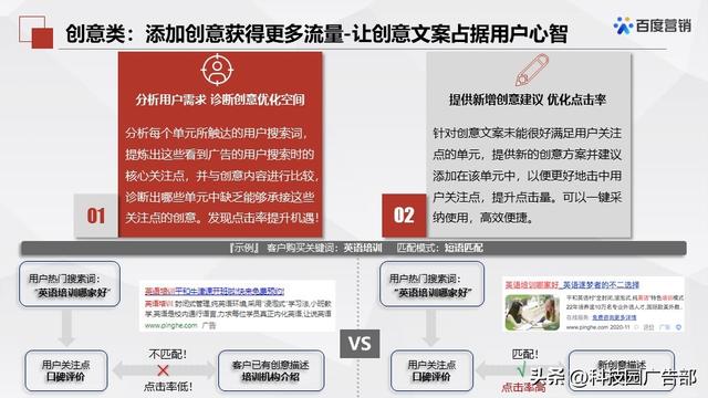 百度搜索推广优化中心产品介绍