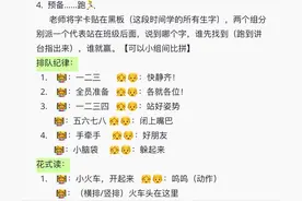 【班级管理】一年级实用口令合辑图片