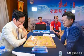 象棋南北对抗赛鸣金“蜀山少侠”郑惟桐王者归来全胜率南队夺冠图片