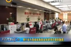 「视频」银行业为基础设施基金投资项目提供融资图片
