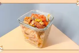 美食厨房｜电饭煲腊肠焖饭图片