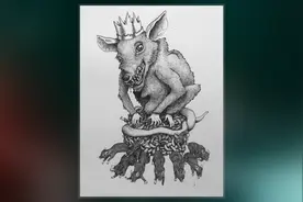 俄罗斯诡异“鼠王”，5只鼠尾纠缠打死结，难道是不详“预兆”？图片