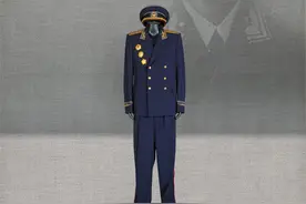 观文物 学军史丨萧劲光的海军大将礼服图片