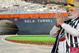 谜团应该解开了！印度或用了中国的盾构机，打通达旺—色拉隧道图片