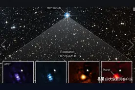 韦布望远镜首次拍到系外行星HIP 65426b图像，距地球385光年图片