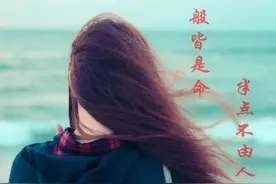 万般皆是命，半点不由人图片