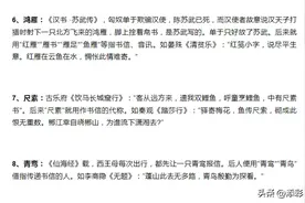 高考语文：125个常考诗歌典故+文学意象！（收藏）图片
