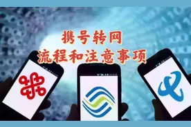 携号转网流程和注意事项图片