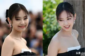为什么Jennie一脱离韩式滤镜，连带着顶奢造型都失灵了？图片