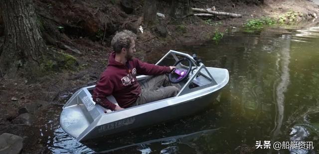 世界上最小的喷射艇，只有6英尺长