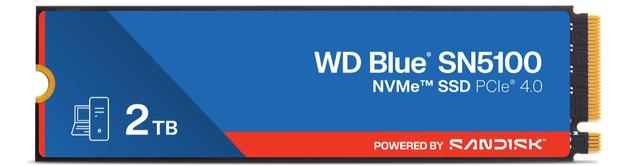 闪迪推出WD Blue SN5100固态硬盘：较SN5000性能提升30%